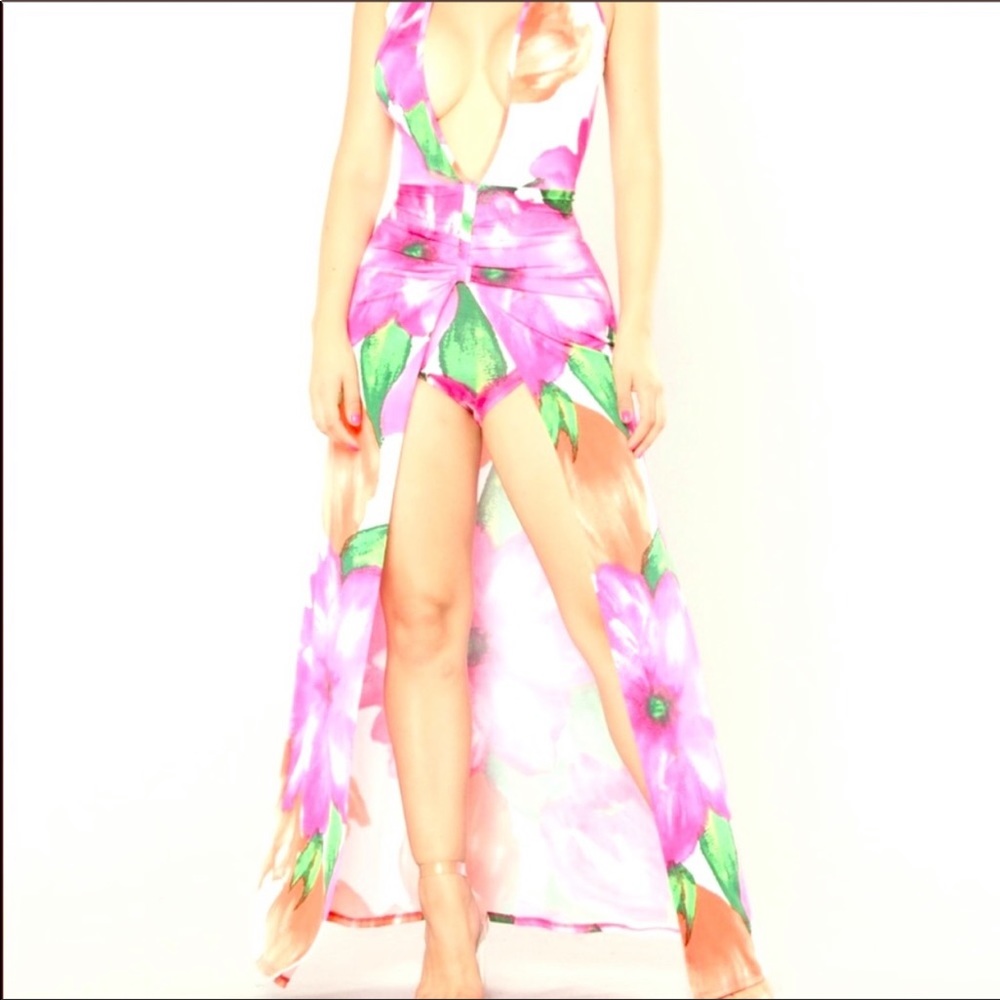 Fashion Nova floral romper